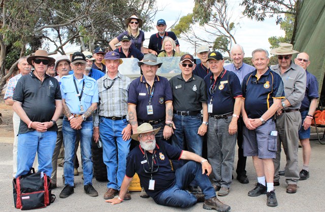 Army Museum of SA volunteers at Port Wakefield